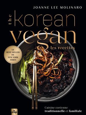 cover image of The Korean Vegan, les recettes